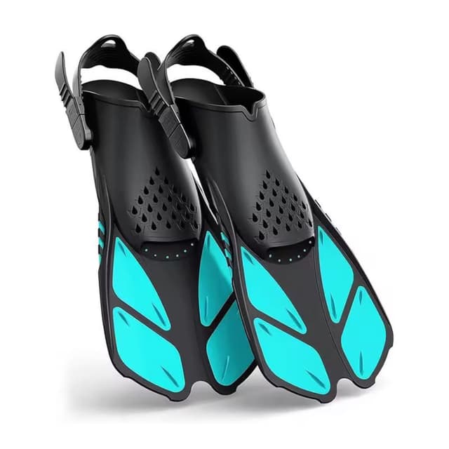 Adjustable Open-Heel Snorkeling Fins